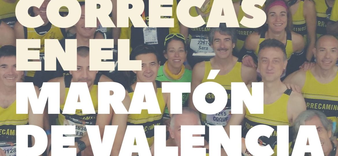 correcas en el maratón de valencia 2019