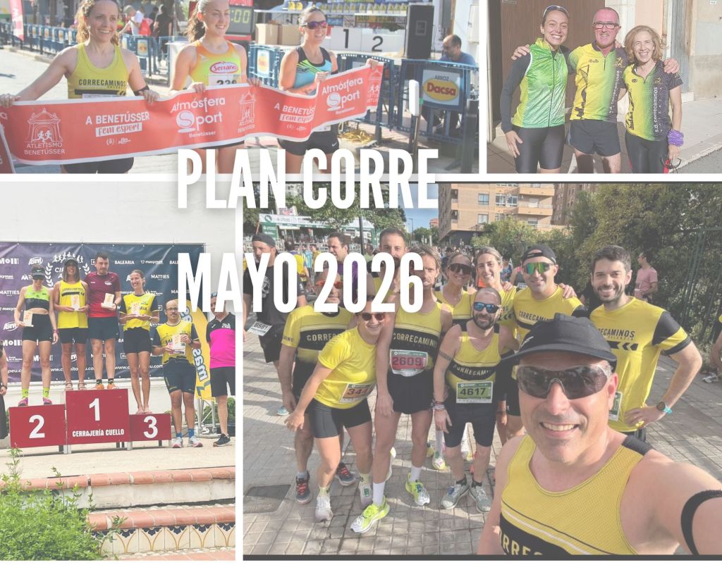 NUESTROS CORRECAS Y EL PLAN CORRE EN MAYO